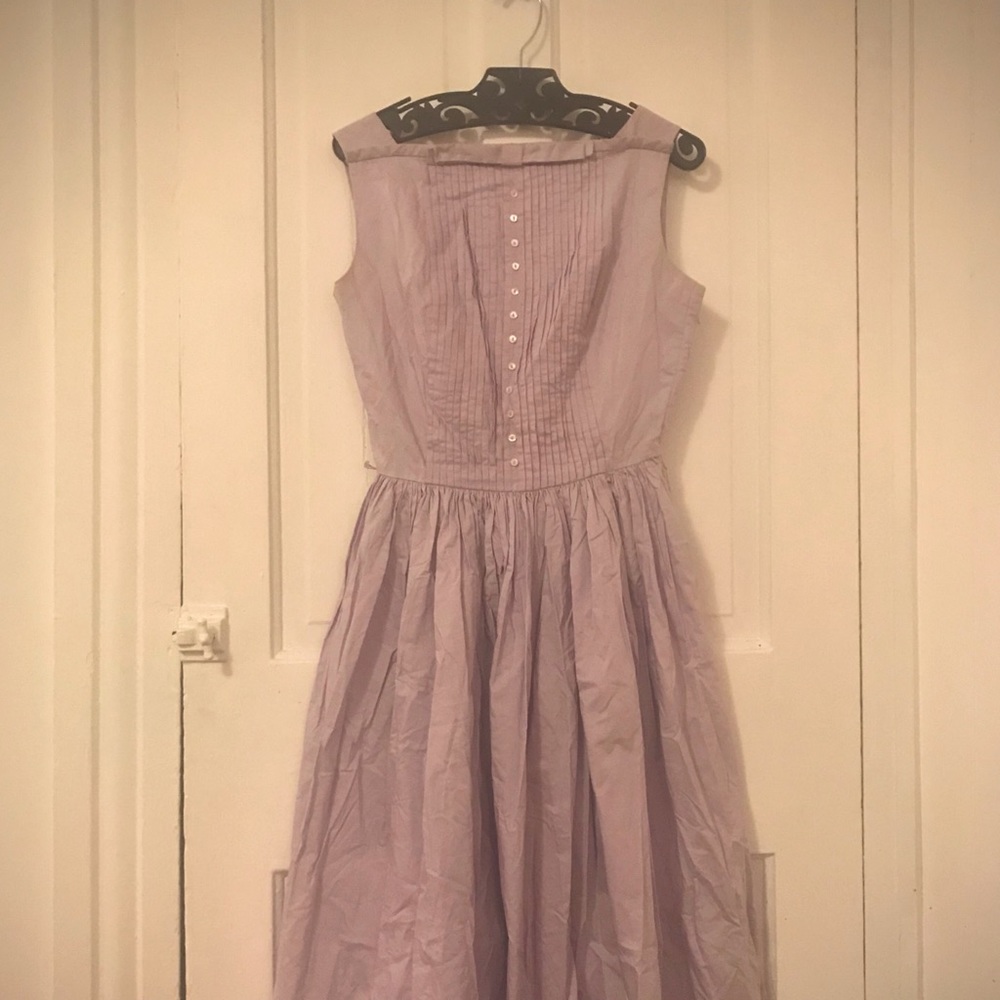 50s Purple Dress
